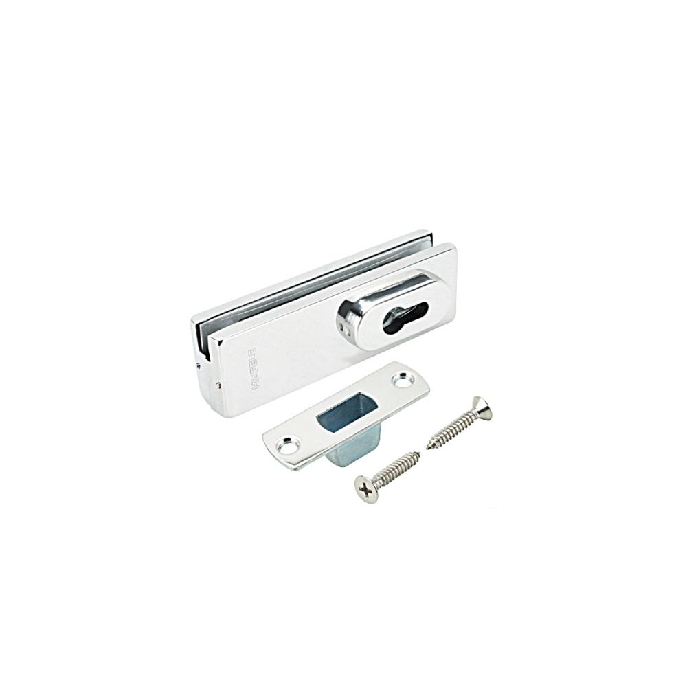 Khóa kẹp chân kính Hafele với lỗ ruột khóa PC