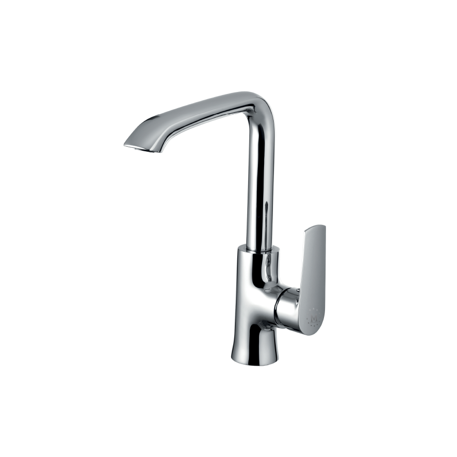 Vòi rửa chén nóng lạnh đồng thau chrome