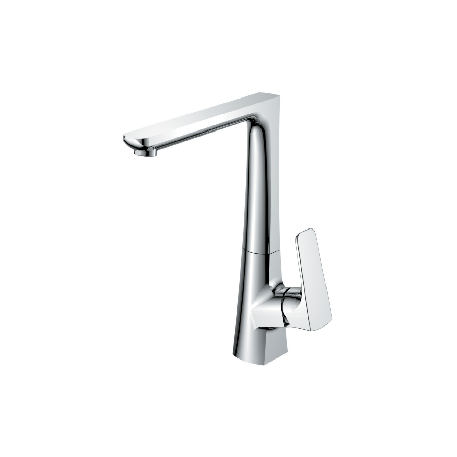 Vòi rửa chén nóng lạnh đồng thau chrome