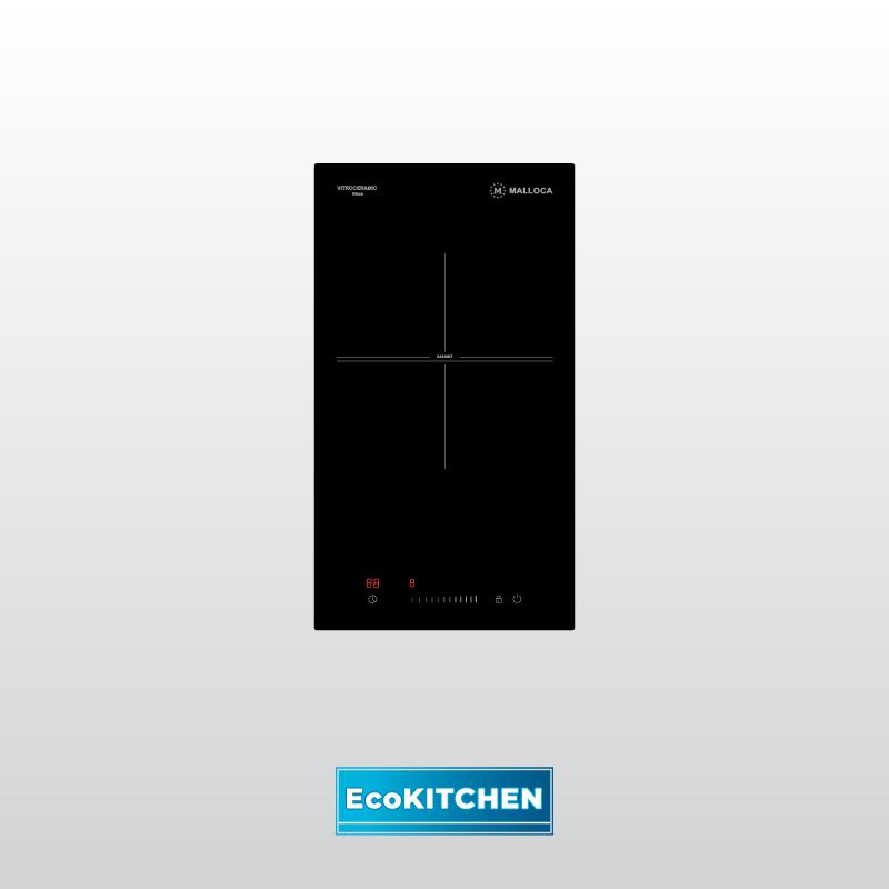 Bếp hồng ngoại domino 1 vùng nấu 30cm EcoKitchen