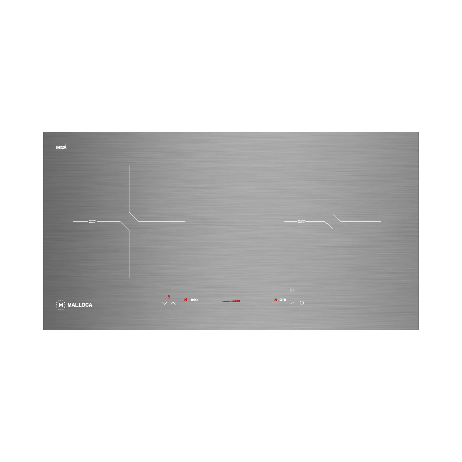 Bếp từ 2 từ nấu 72cm