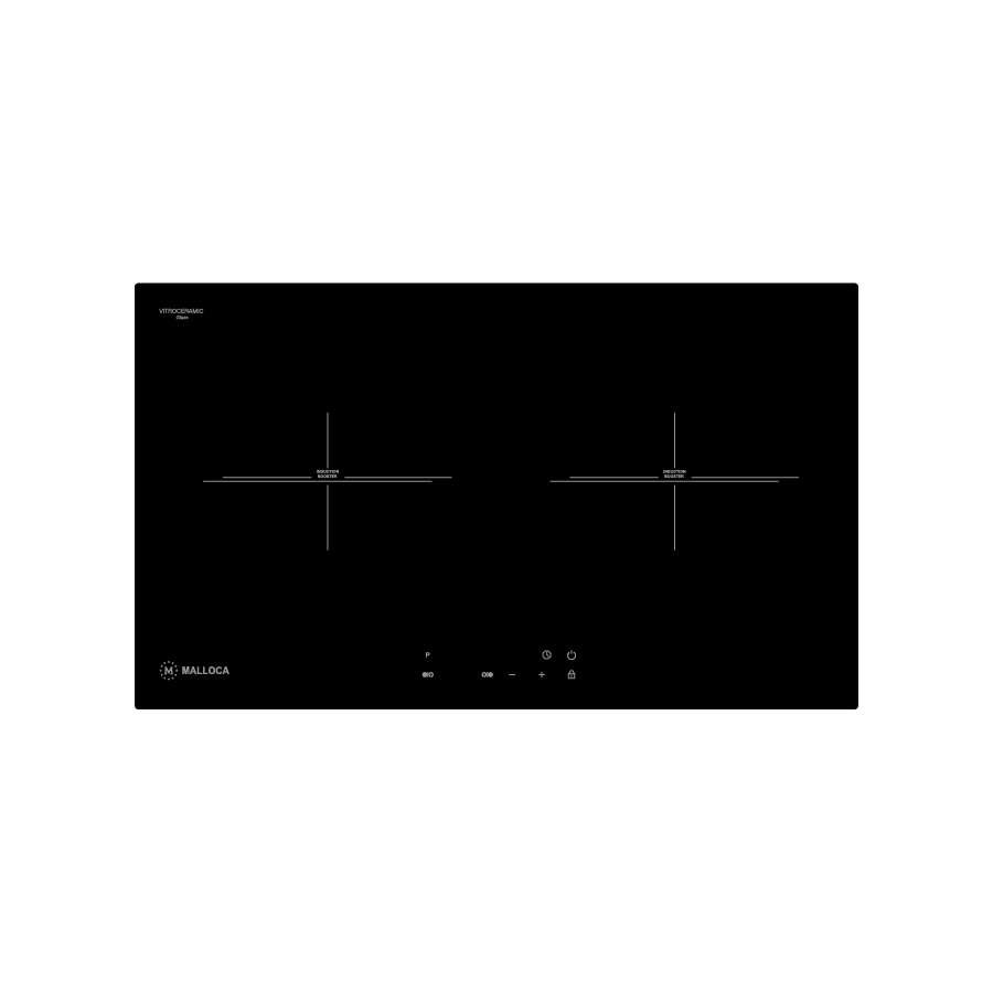 Bếp từ 2 vùng nấu 73cm