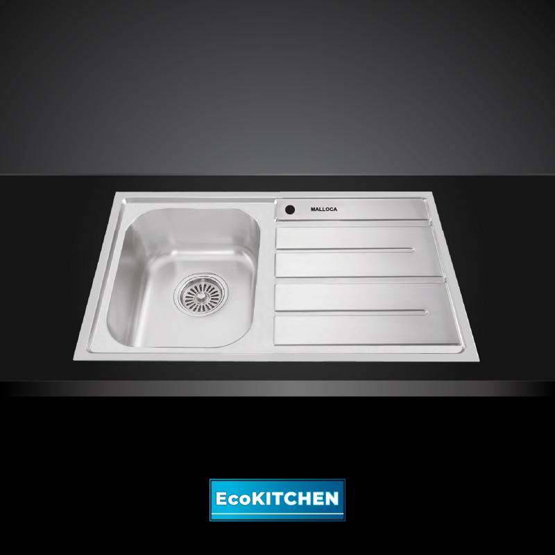 Chậu rửa chén 1 hố inox 304 kích thước 80cm