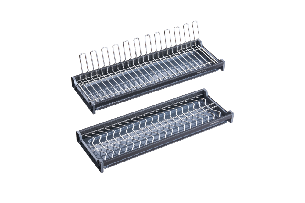 Giá chén bát cố định 800mm Inox 304 nan Oval GrandX XF.80M