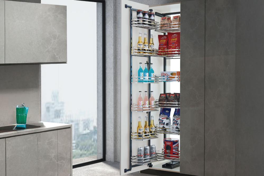 Tủ đồ khô 6 tầng 600mm Inox 304 nan dẹt GrandX XPR.600S cánh mở