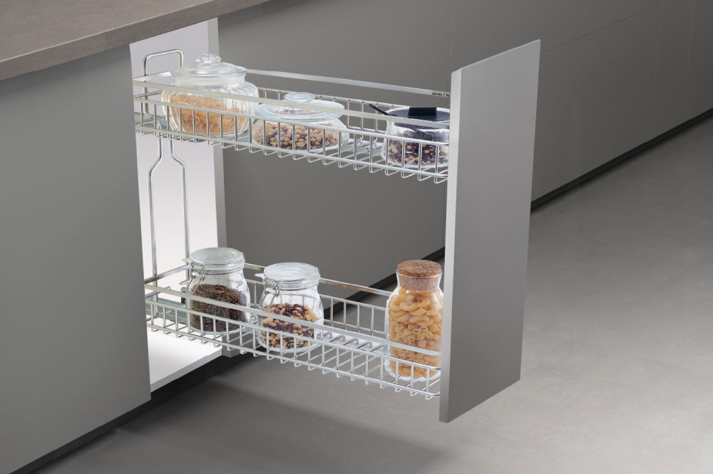 Giá gia vị 200mm Inox 304 nan dẹt GrandX XS.20S