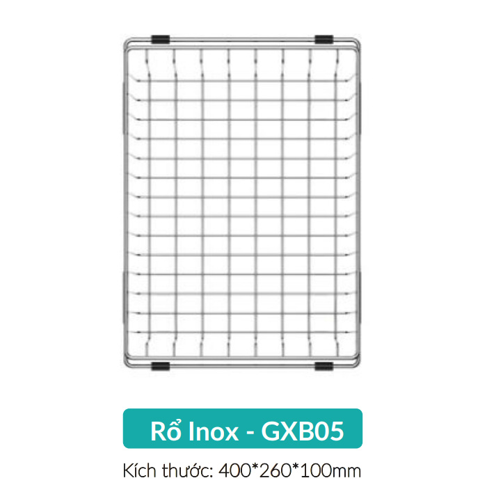 Rổ inox  dùng cho dòng chậu HandmadeVolcano