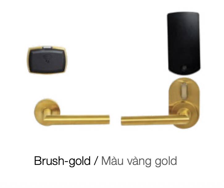 Khoá từ khách sạn Hafele PL 100 DIN L - Mẫu E