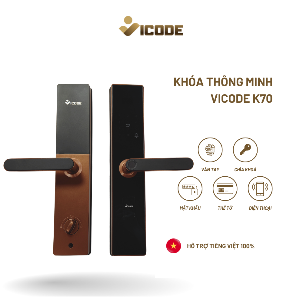 Khóa Thông Minh Vicode K70